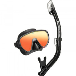 Маска и трубка в сумке TUSA Sport UCR1625PMQB Black Series