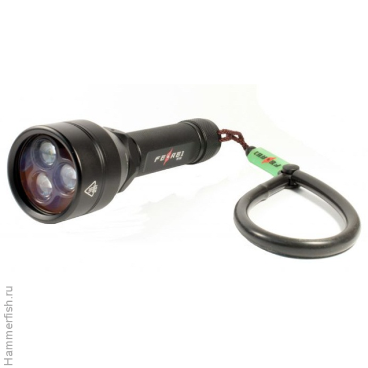 Фонарь Ferei W153 1хCREE XM-L (Cool White) 2xCREE XP-E (Red)