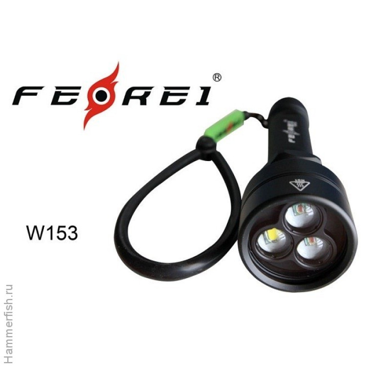 Фонарь Ferei W153 1хCREE XM-L (Cool White) 2xCREE XP-E (Red)