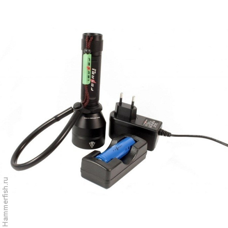 Фонарь Ferei W153 1хCREE XM-L (Cool White) 2xCREE XP-E (Red)