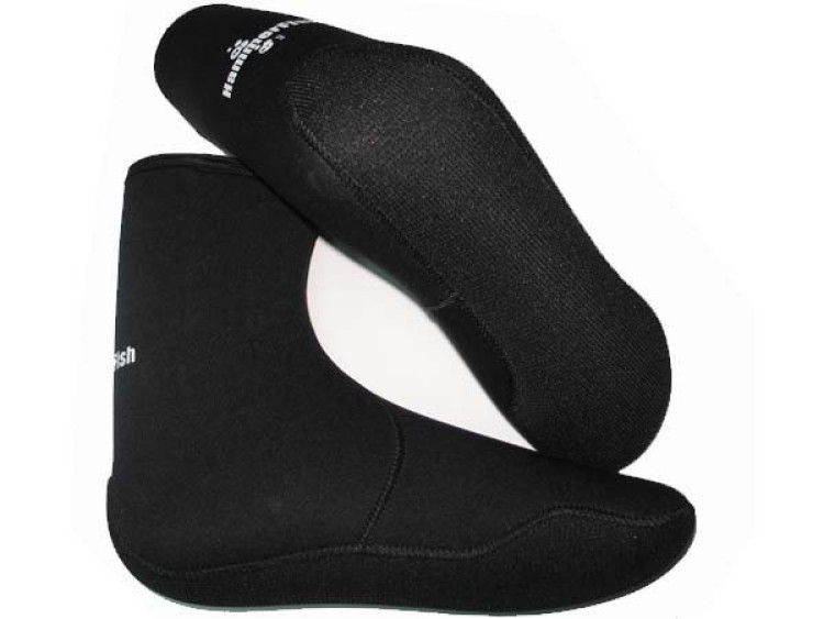 Носки 9 мм HAMMERFISH BLACK открытая пора