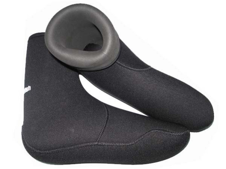 Носки 9 мм HAMMERFISH BLACK открытая пора