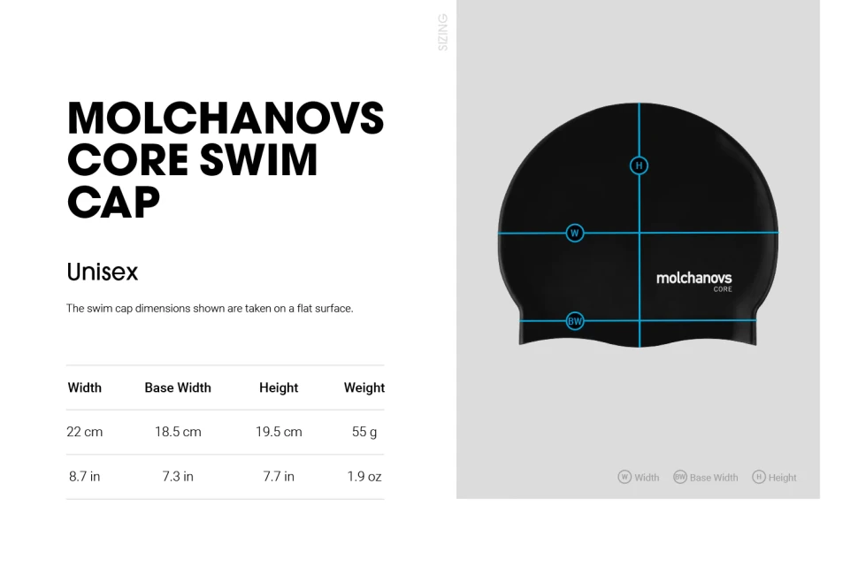 Силиконовая шапочка Molchanovs CORE 