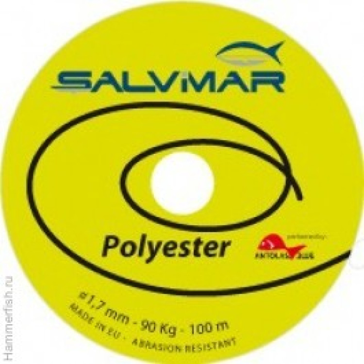 Линь SALVIMAR Polyester, Ø 1.7 мм, 90 кг