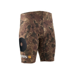 Шорты утеплитель MARES CAMO, 2мм, с открытой порой внутри, цв.коричневый камуфляж
