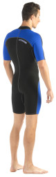 Гидрокостюм CRESSI LIDO MAN SHORTY, черно-синий, 2mm