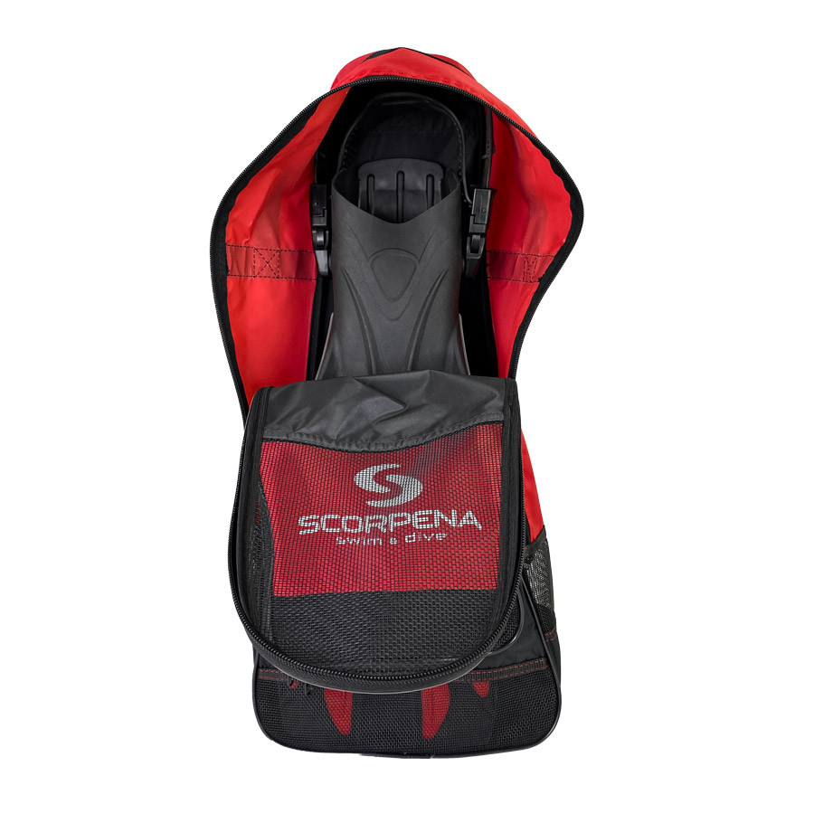 Сумка для пляжного комплекта Scorpena Swim Light, красн.