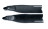 Ласты из стеклотекстолита Molchanovs SB2 Fiberglass, цвет черный