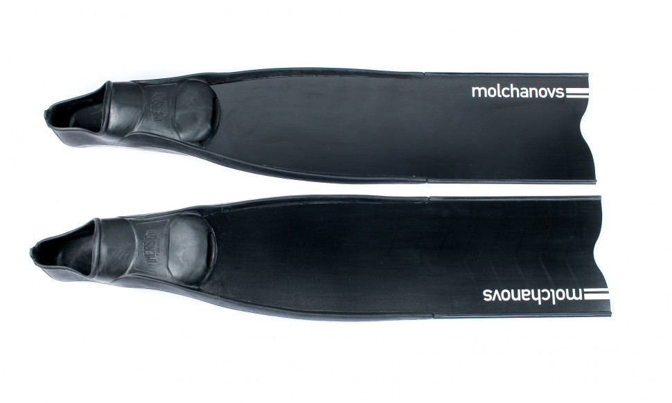 Ласты из стеклотекстолита Molchanovs SB2 Fiberglass, цвет черный