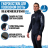 Гидрокостюм для подводной охоты 7 мм HAMMERFISH STRONG BLACK/AQUASTRETCH, длинные штаны