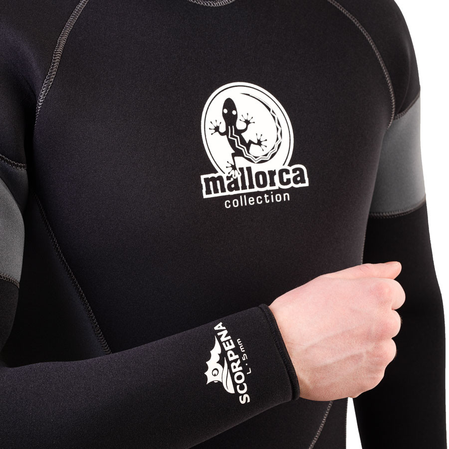 Гидрокостюм Scorpena Mallorca 5 мм серый