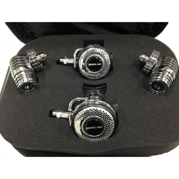 Регуляторы для дайвинга MARES XR 25X DR TekSet,DIN до 40% О2