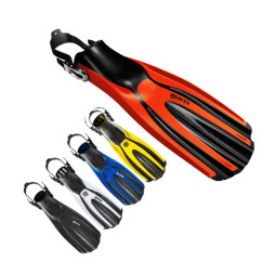 Ласты Mares AVANTI SUPERCHANNEL с открытой пяткой, р.XL (43-46), цв.красный