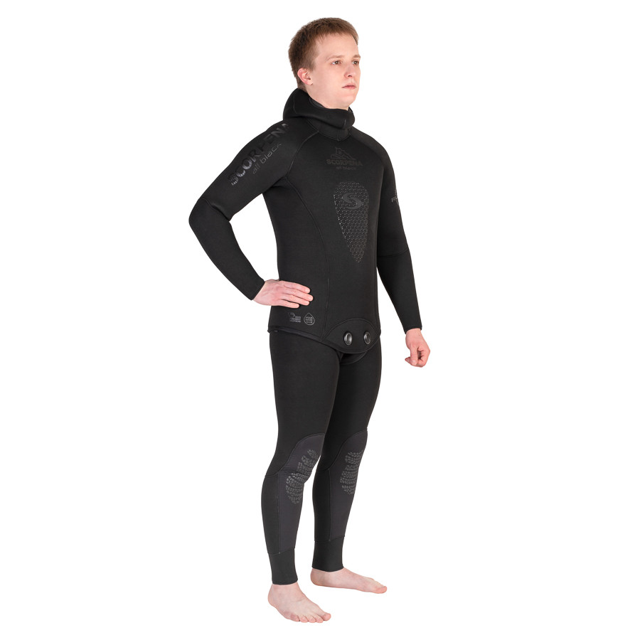 Гидрокостюм Scorpena AllBlack - 5 мм