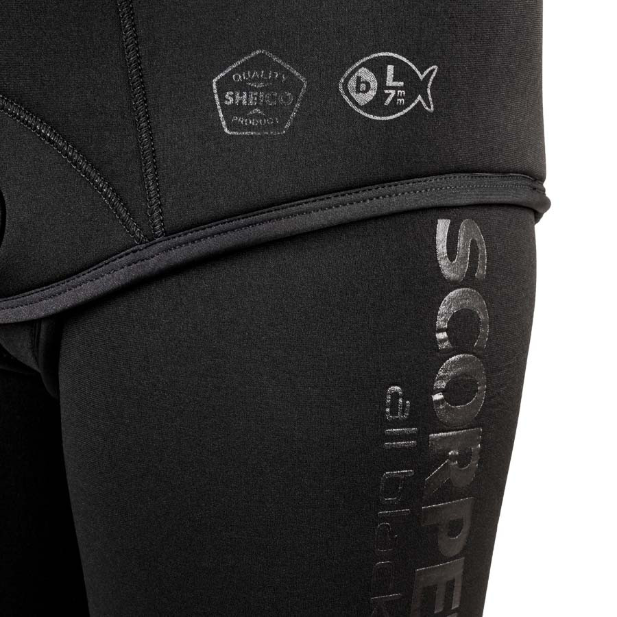 Гидрокостюм Scorpena AllBlack - 5 мм