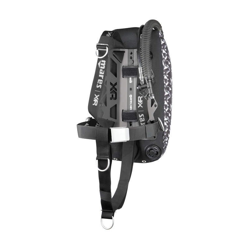 Комплект MARES XR POLYGON BACKMOUNT, 16л, с алюминиевой спинкой и деталями