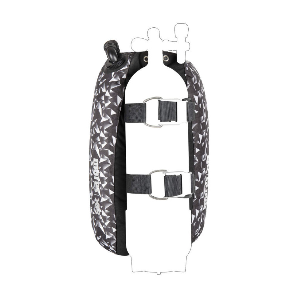 Комплект MARES XR POLYGON BACKMOUNT, 16л, с алюминиевой спинкой и деталями
