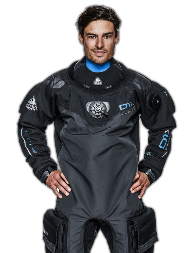 Сухой гидрокостюм Waterproof D1X Hybrid