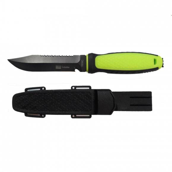Нож Columbia Serrator Green