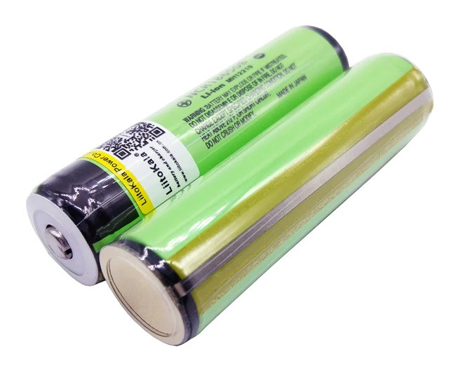 Аккумулятор Liitokala 18650BPCV Li-ion, 3400 mA/h, ЗЕЛЕНЫЙ, с защитой