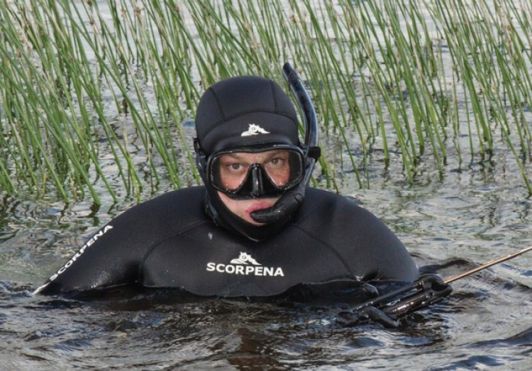 Маска Scorpena D, безрамная 