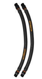 Тяга парная EPSEALON MAORI BLACK/ORANGE Ø18 мм