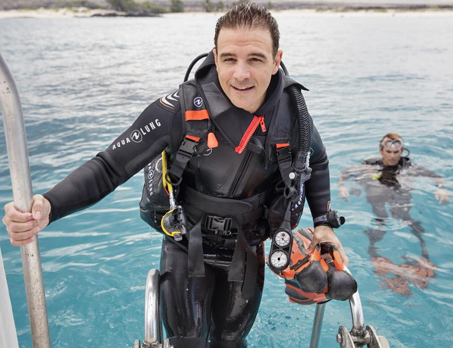 Куртка со шлемом для дайвинга Dive 2017 Aqua Lung муж