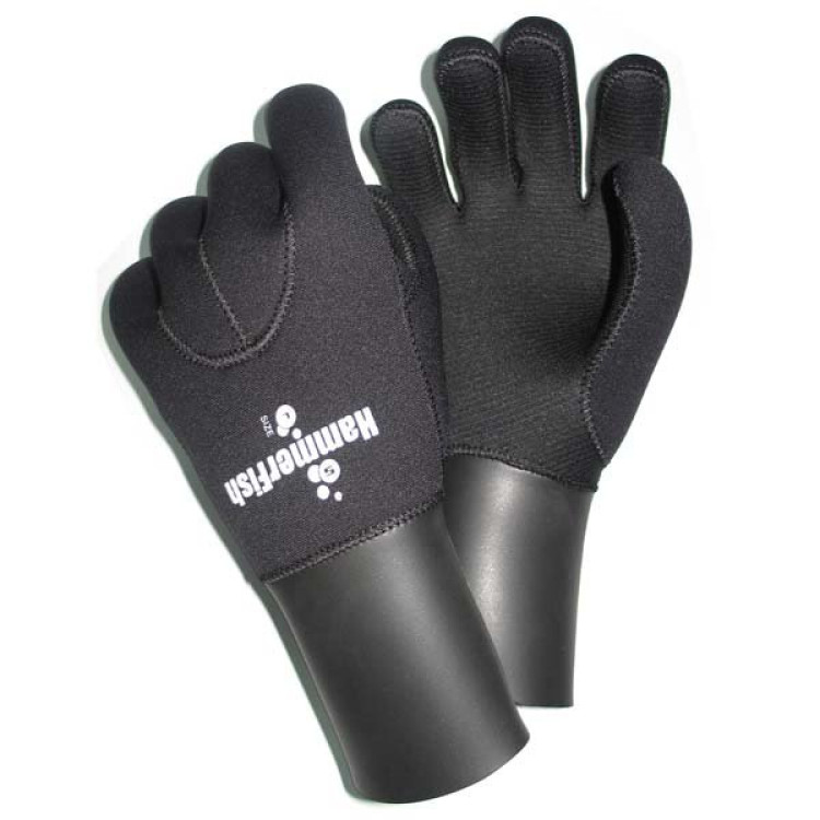 Перчатки 5 мм полусухие HAMMERFISH AquaStretch 