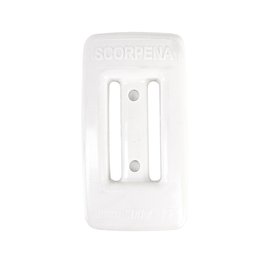 Груз обтекаемый полумягкий Scorpena 0.5 кг