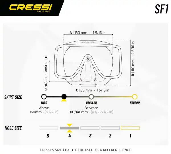 Маска SF1 Cressi