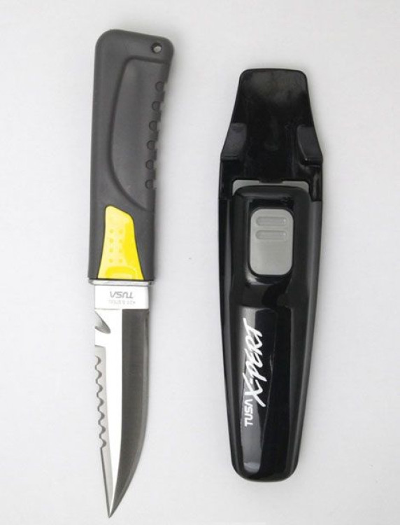 Нож водолазный TUSA X-Pert FK-860 / 3 цвета