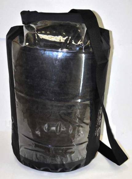 Водонепроницаемый гермомешок POE/Wxtex Dry Cylinder Black 35L