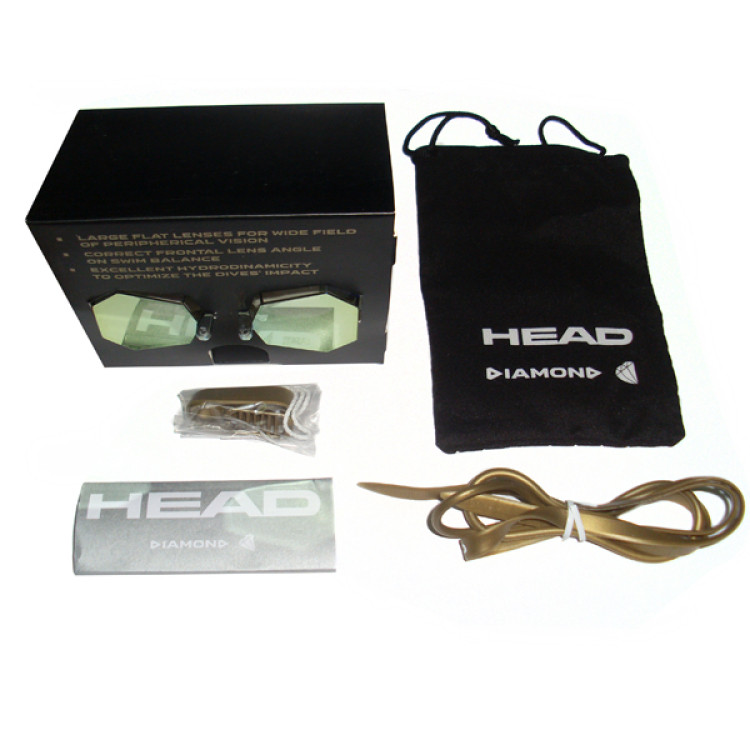 Очки для плавания стартовые HEAD Swedish DIAMOND GOLD