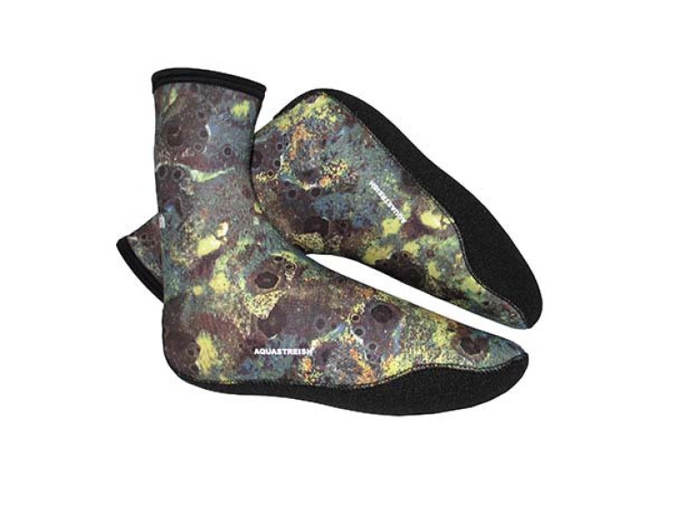 Носки 5 мм HAMMERFISH AQUASTRETCH камуфляж green