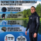 Гидрокостюм 7 мм HAMMERFISH STRONG BLACK/ОТКРЫТАЯ ПОРА длинные штаны