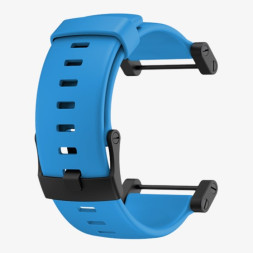 Ремешок силиконовый для Suunto Core, синий, без креплений 